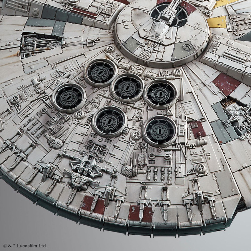 Star Wars Episode VII Model Kit 1/144 Millennium Falcon 10