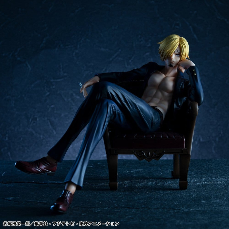 One Piece Portrait.Of.Pirates "S.O.C" PVC Figure Sanji Ver.R 14 cm 8
