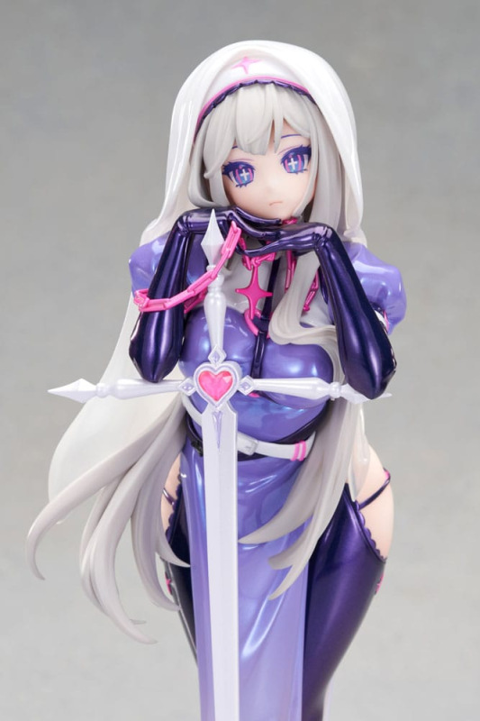 Muse Dash Limepie Series PVC Statue 1/8 Nun Marija Ver. 22 cm 9