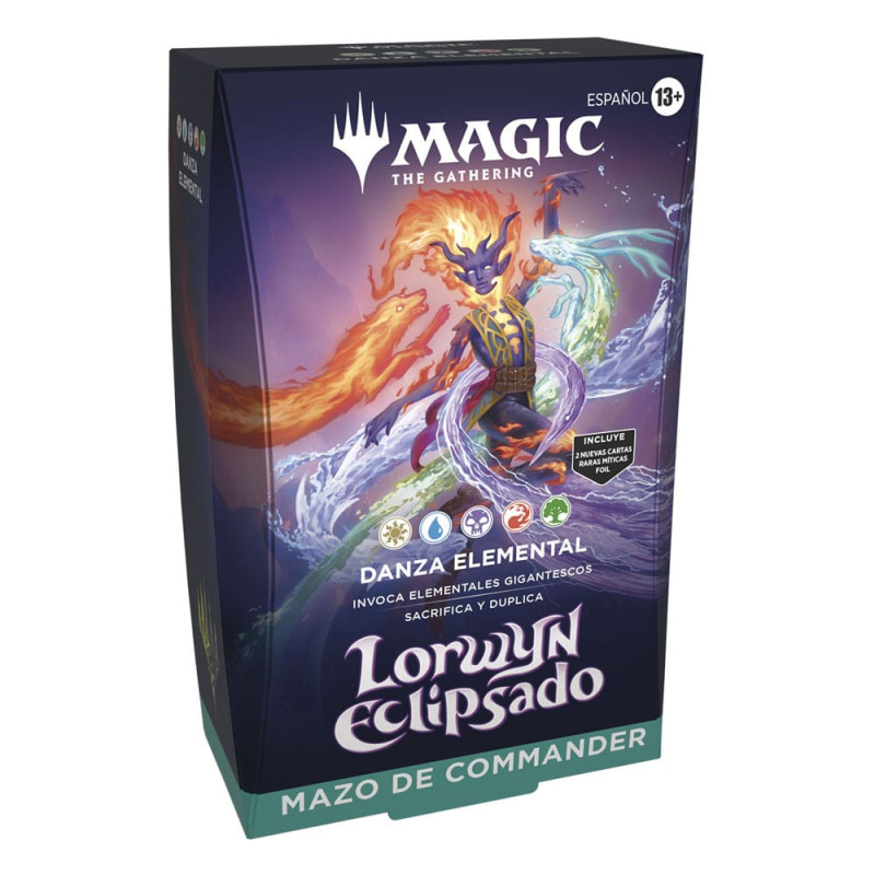 Magic the Gathering Lorwyn eclipsado Commander Decks Display (4) spanish 1