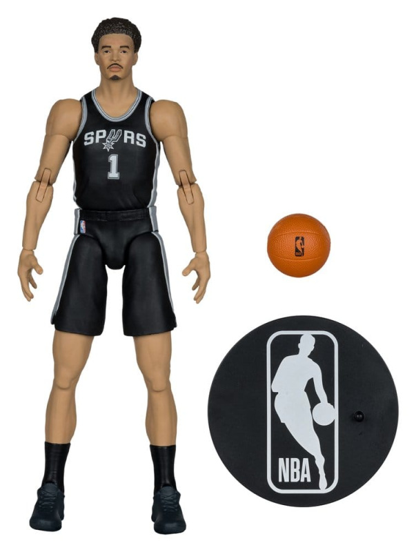 NBA SportsPicks Action Figure Victor Wembanyama (San Antonio Spurs) 17 cm 1