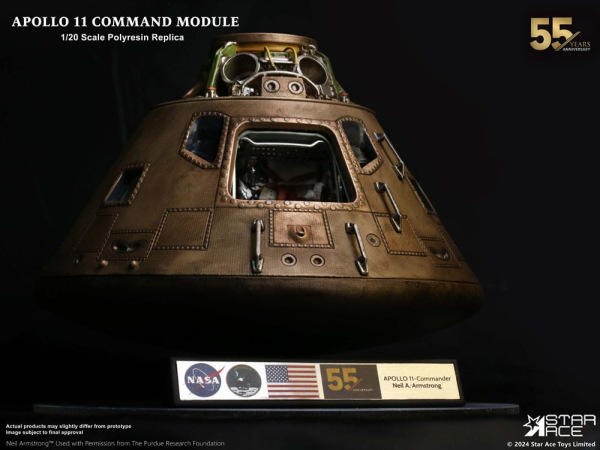 Apollo 11 Replica 1/20 Command Module (DX) 20 cm 7
