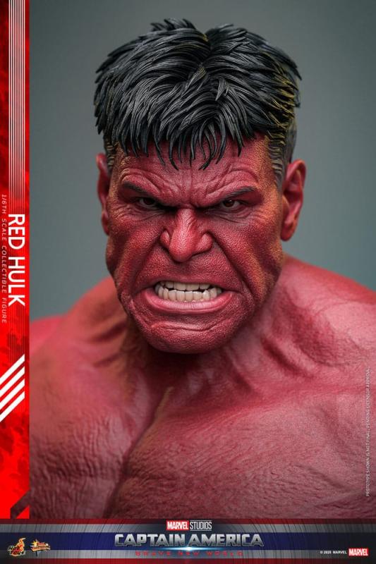 Captain America: Brave New World Movie Masterpiece Action Figure 1/6 Red Hulk 47 cm 4