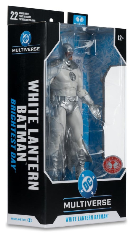DC Multiverse Action Figure White Lantern Batman (Brightest Day) (Red Platinum Edition) 18 cm 7
