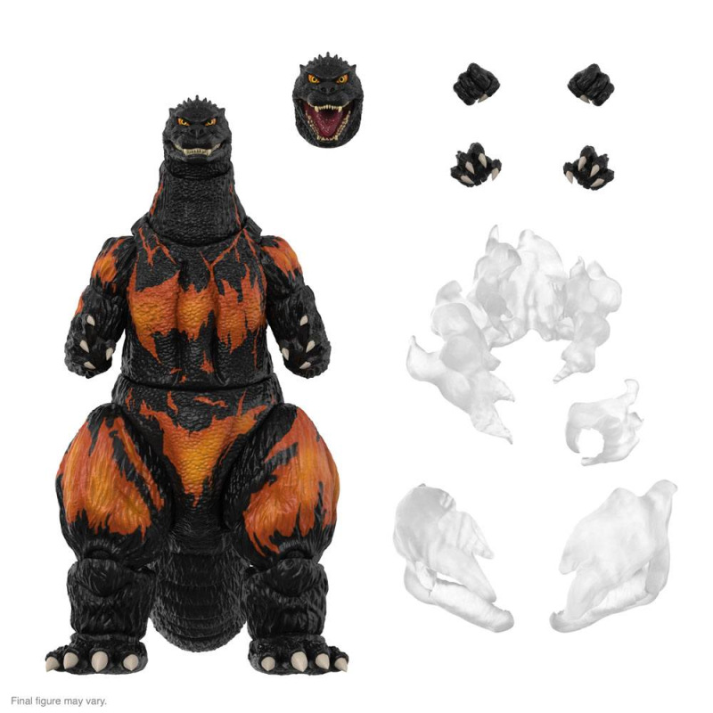 Toho Ultimates Action Figure Burning Godzilla 1995 20 cm 1