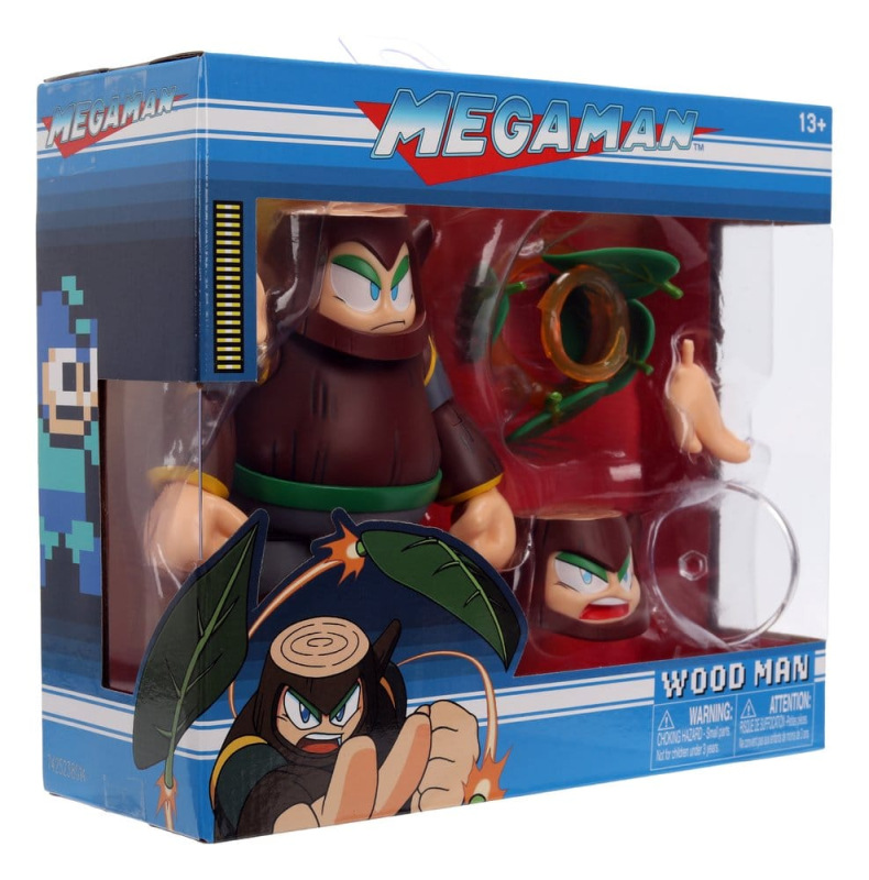 Mega Man Action Figure Wood Man 11 cm 4
