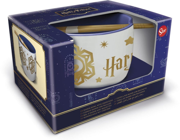 Harry Potter Ramen Bowl with Chopsticks Magic & Mayhem 1