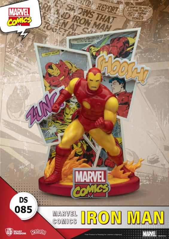 Marvel Comics: Iron Man 16 cm D-Stage PVC Diorama - Beast Kingdom Toys