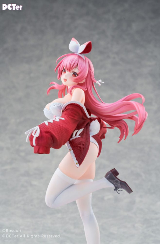 Rosuuri Original Character PVC Statue 1/7 White Rabbit Rosu Swimsuit Ver. 25 cm 8