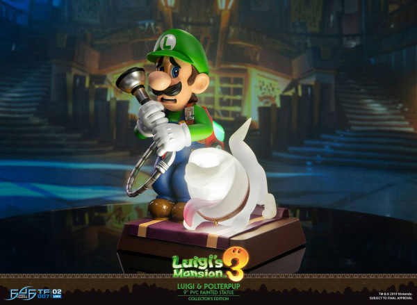 Luigi's Mansion 3 PVC Statue Luigi & Polterpup Collector's Edition 23 cm 7