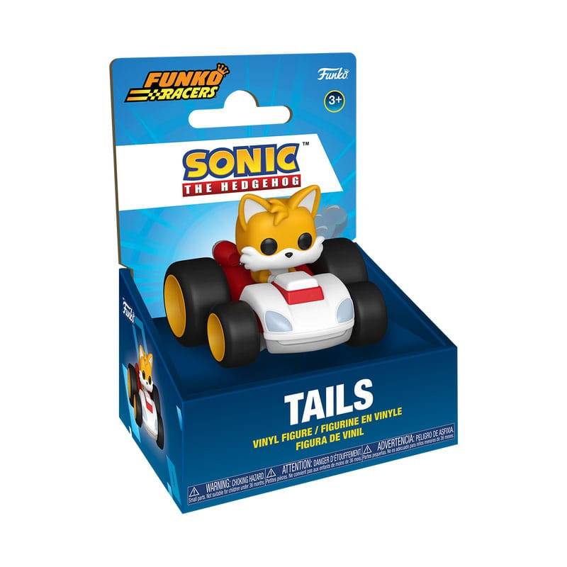 Sonic The Hedgehog Super Racers Diecast Figure Tails 5 cm 1