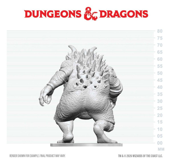 Dungeons & Dragons Nolzur's Marvelous Miniatures Unpainted Miniature Hezrou 17 cm 1