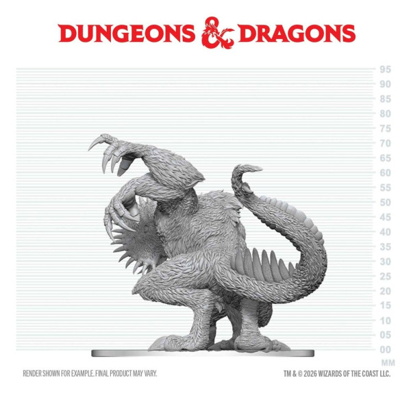 Dungeons & Dragons Nolzur's Marvelous Miniatures Unpainted Miniature Gug 20 cm 1