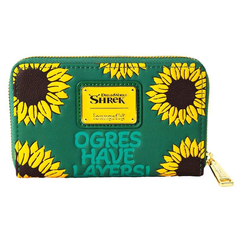 Dreamworks by Loungefly Wallet Shrek & Donkey Sunflower Field 1