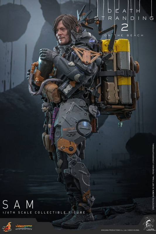Death Stranding 2: On the Beach Videogame Masterpiece Action Figure 1/6 Sam 31 cm 9