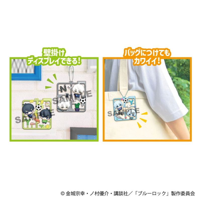 Blue Lock Plat Collection Keychain Assortment Vol. 1 (4) 5