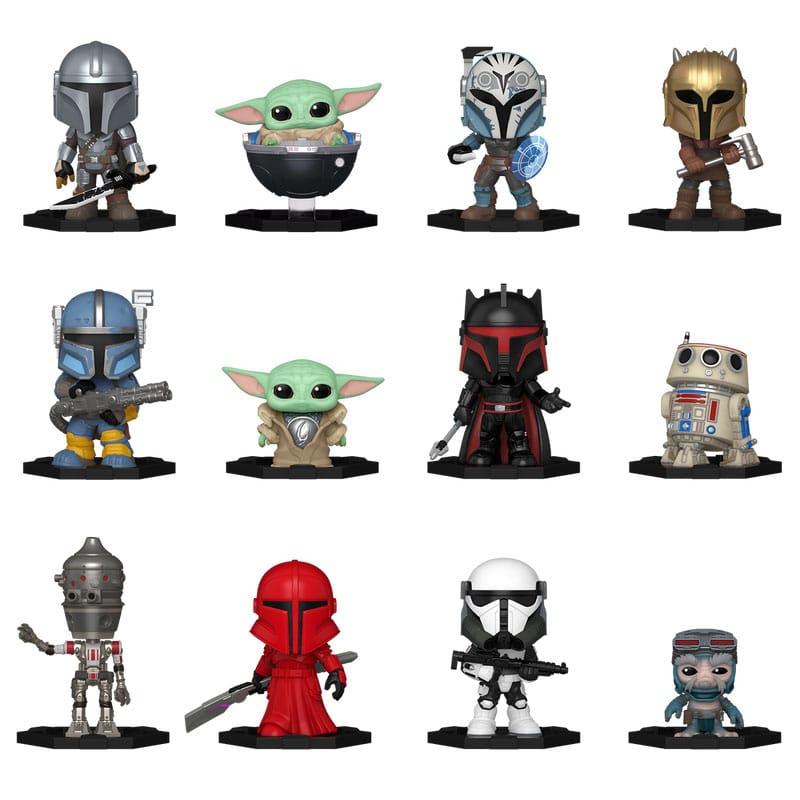 Star Wars Mystery Mini Figures 5 cm The Mandalorian Display (12)