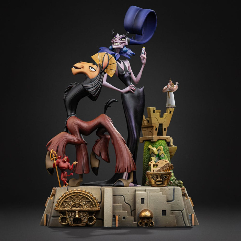 The Emperor's New Groove Deluxe Art Scale Statue 1/10 Kuzko & Yzma 28 cm 8