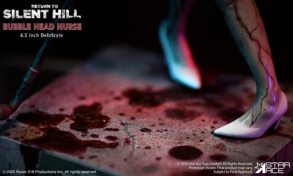 Return to Silent Hill (2026) DefoStyle Figure Bubble Head Nurse 16.5 cm 6