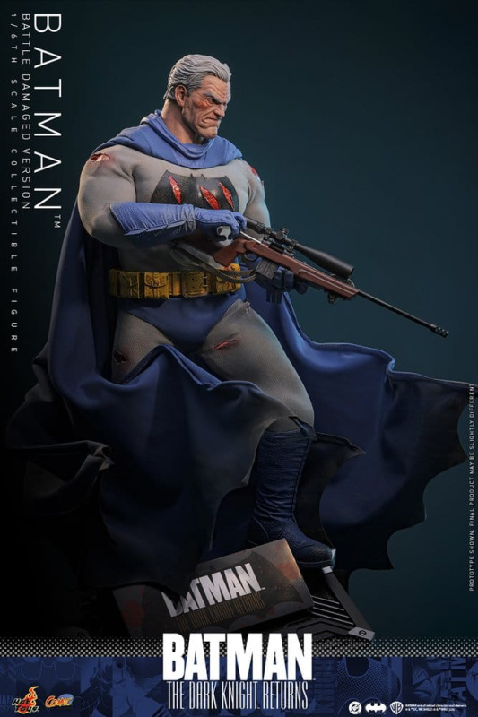 Batman: The Dark Knight Returns Comic Masterpiece Action Figure 1/6 Batman (Battle Damaged Version) 10