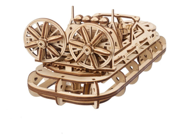 Ugears 3D Wooden Puzzle Rescue Hovercraft 13