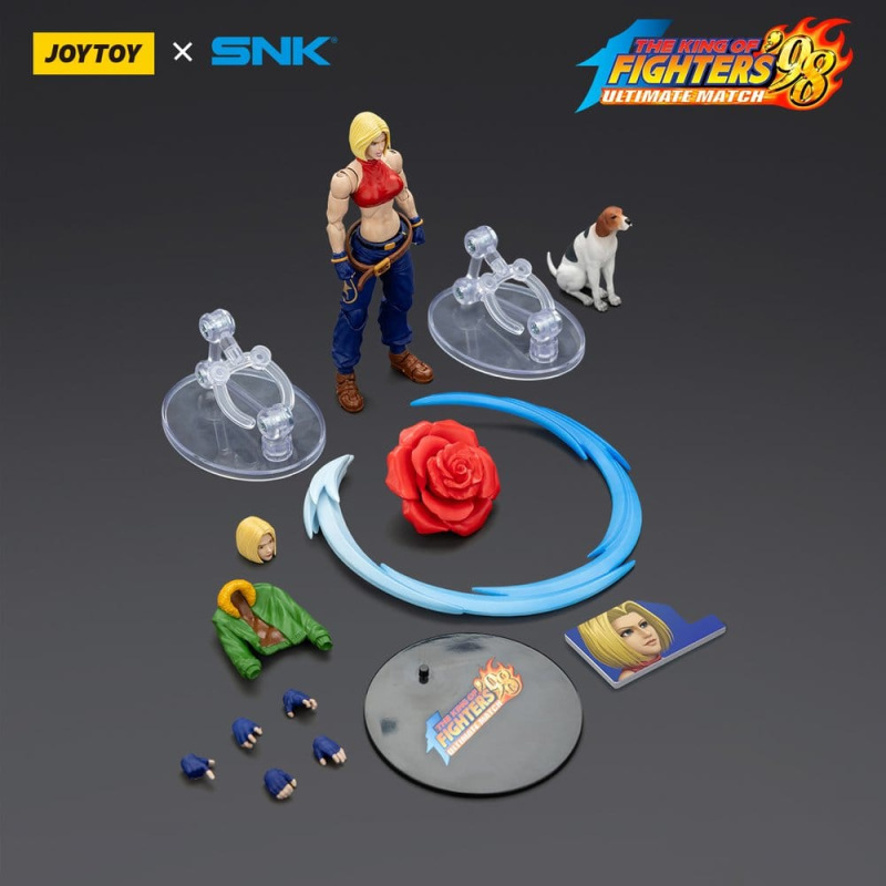 The King of Fighters '98 Ultimate Match Action Figure Blue Mary 11 cm 5