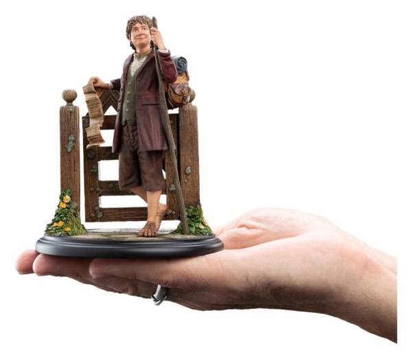 The Hobbit Mini Statue Bilbo Baggins 14 cm 4