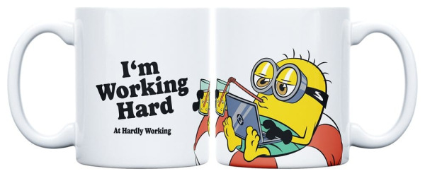 Minions Mug Working 320 ml 1