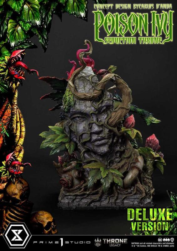DC Comics Throne Legacy Collection Statue 1/4 Batman Poison Ivy Seduction Throne Deluxe Bonus Versio