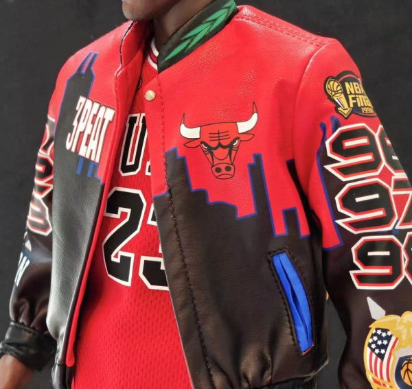 NBA Collection Real Masterpiece Actionfigur 1/6 Michael Jordan Series 2 (Road Jersey Edition) 33 cm 6