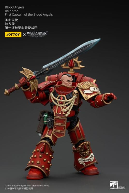 Warhammer The Horus Heresy Action Figure 1/18 Blood Angels Raldoron First Captain of the Blood Angel