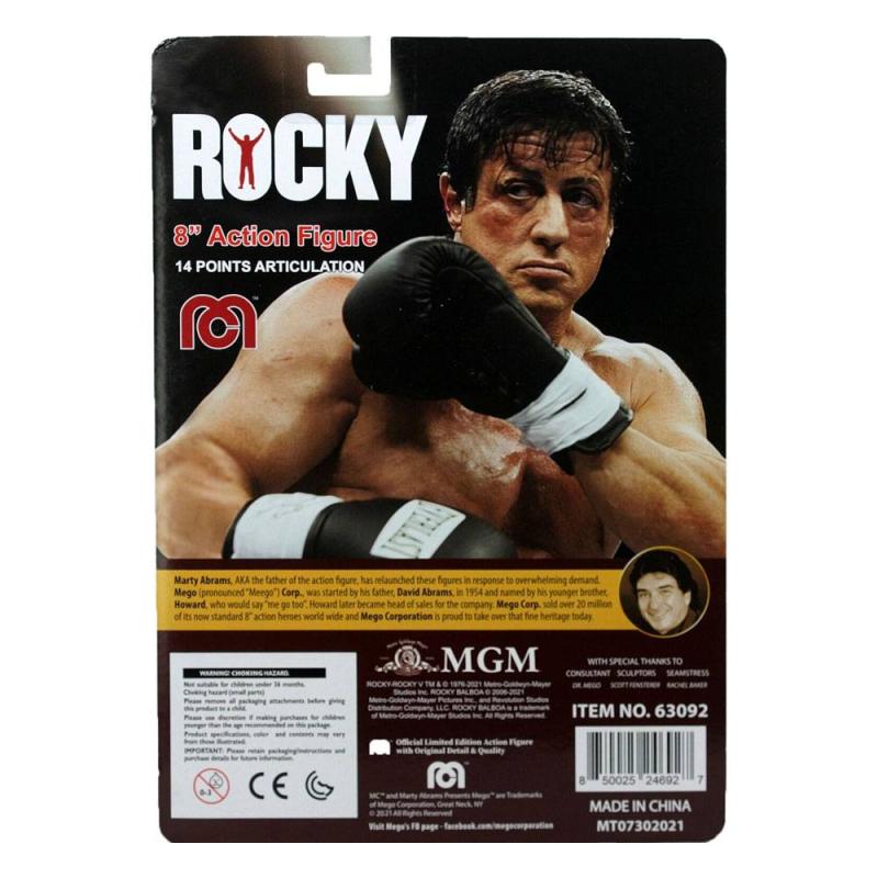 Rocky Action Figure New Rocky Balboa in Sweatsuit 20 cm 1