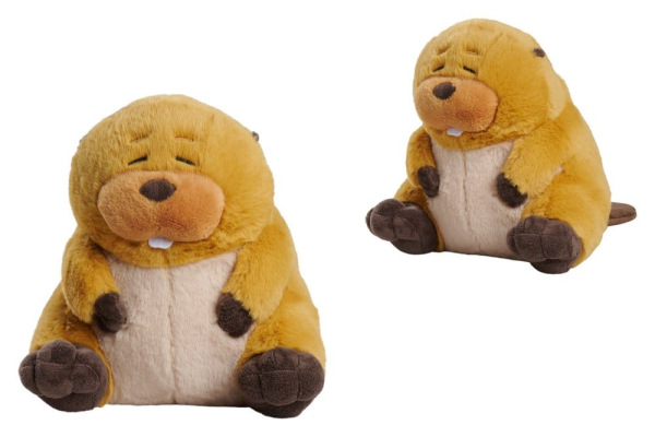 Hoppers Plush Figure Loaf Beaver 22 cm 1
