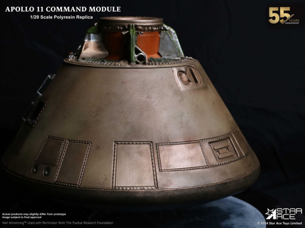 Apollo 11 Replica 1/20 Command Module (DX) 20 cm 8