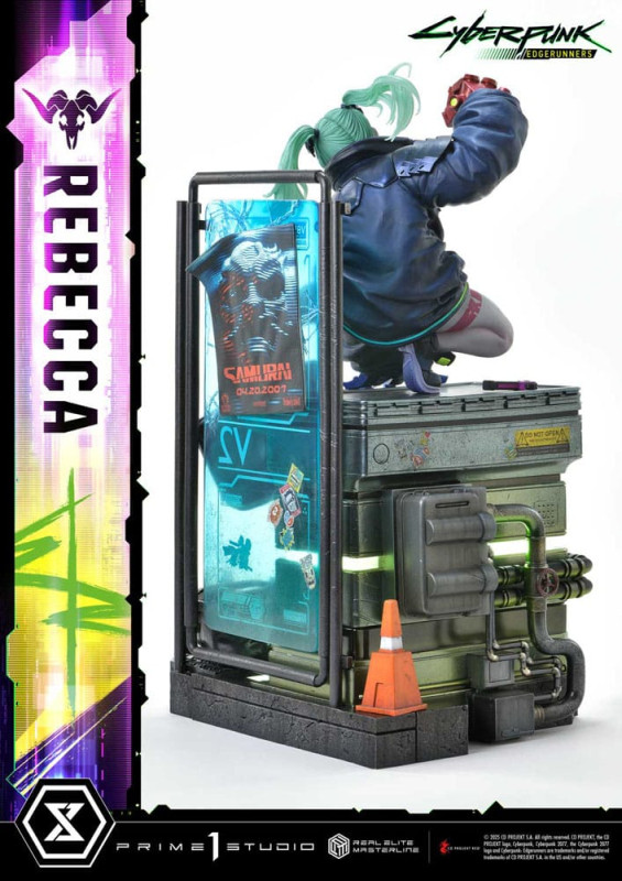 Cyberpunk: Edgerunners Real Elite Masterline Series Statue 1/4 Rebecca 54 cm 8