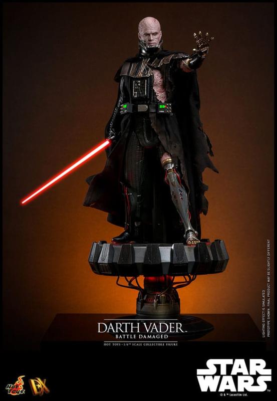 Star Wars Action Figure 1/6 Darth Vader (Battle Damaged) 35 cm