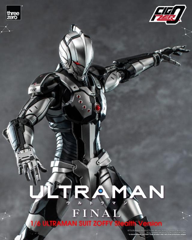 Ultraman Final FigZero Action Figure 1/6 Ultraman Suit Zoffy Stealth Version 30 cm 7