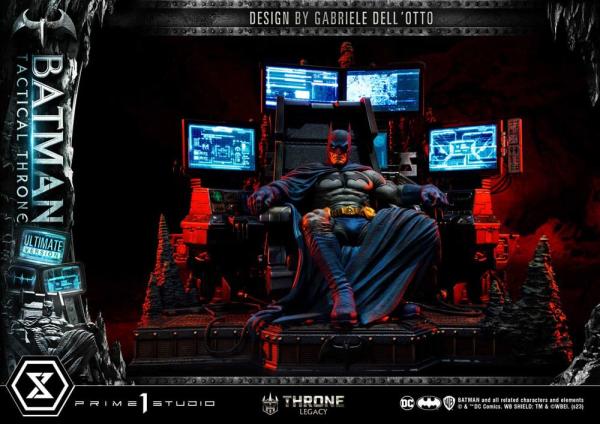 DC Comics Throne Legacy Collection Statue 1/3 Batman Tactical Throne Ultimate Version 57 cm