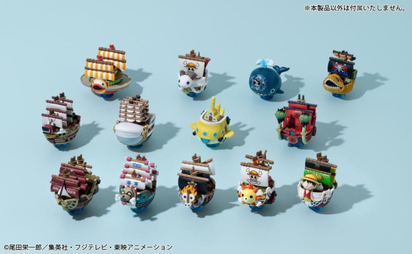 One Piece YuraColle Series Mini Figures Grand Line Collection Set Vol.3 6 cm 7