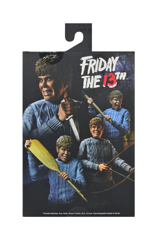 Friday the 13th original 1980 7 Scale Action Figure Ultimate Pamela Voorhees 18 cm 4