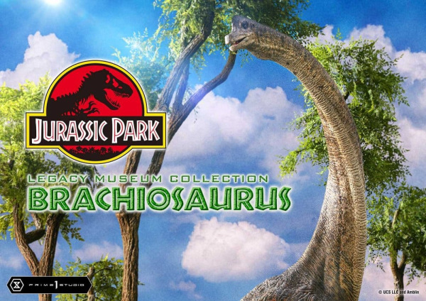 Jurassic Park (Film) Legacy Museum Collection Statue 1/15 Brachiosaurus 128 cm 1