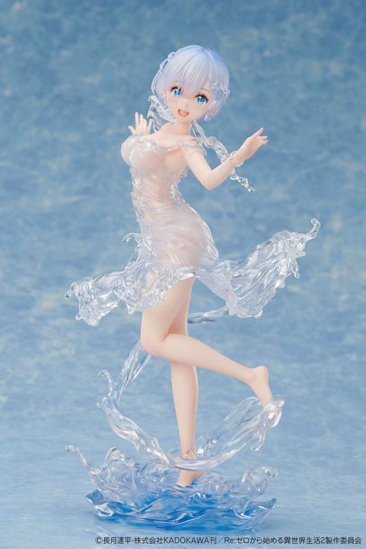 Re:Zero Starting Life in Another World PVC Statue 1/7 Rem Aqua Dress 23 cm