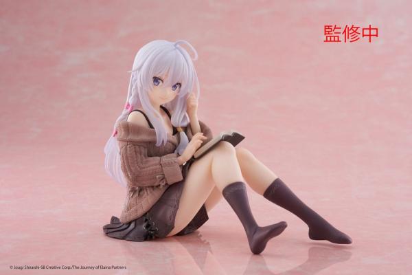 Wandering Witch: The Journey of Elaina PVC Statue Desktop Cute Figure Elaina Casual Clothes Ver. 13