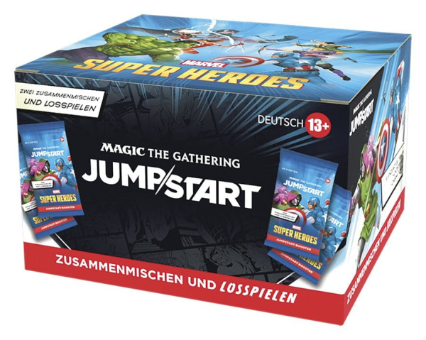 Magic the Gathering Marvel Super Heroes Jumpstart Booster Display (24) german 8