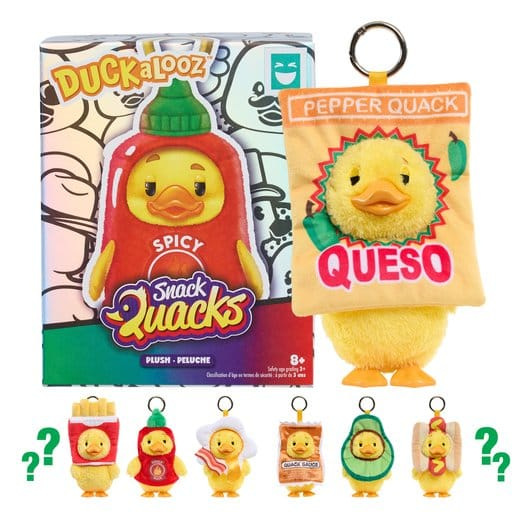 Duckalooz Happy Haul Clip-On Blind Box Plush Snack Quack (8)