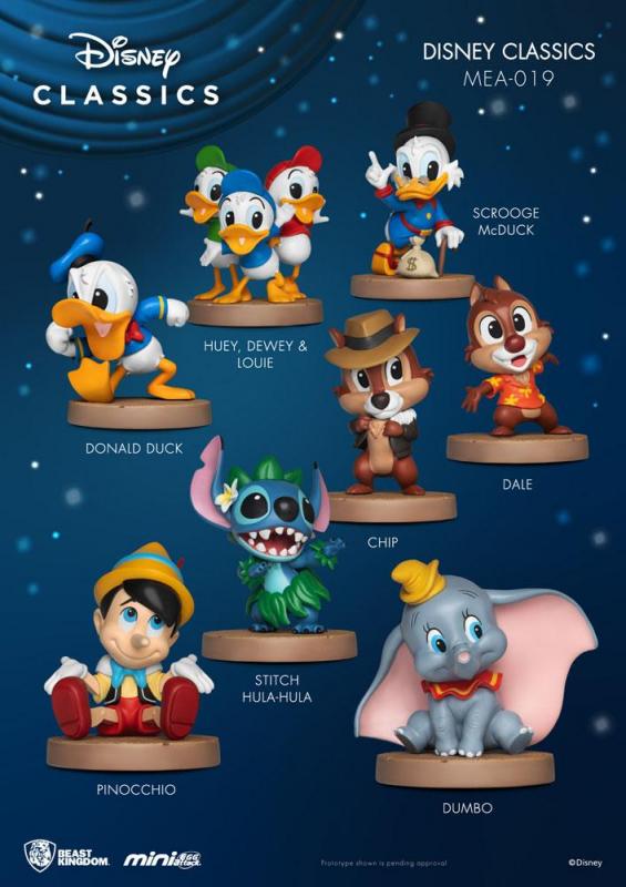 Disney Classic: Display - Mini Egg Figures 8 cm - Beast Kingdom