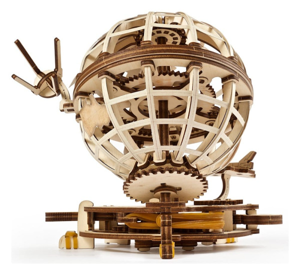 Ugears 3D Wooden Puzzle Globus 4