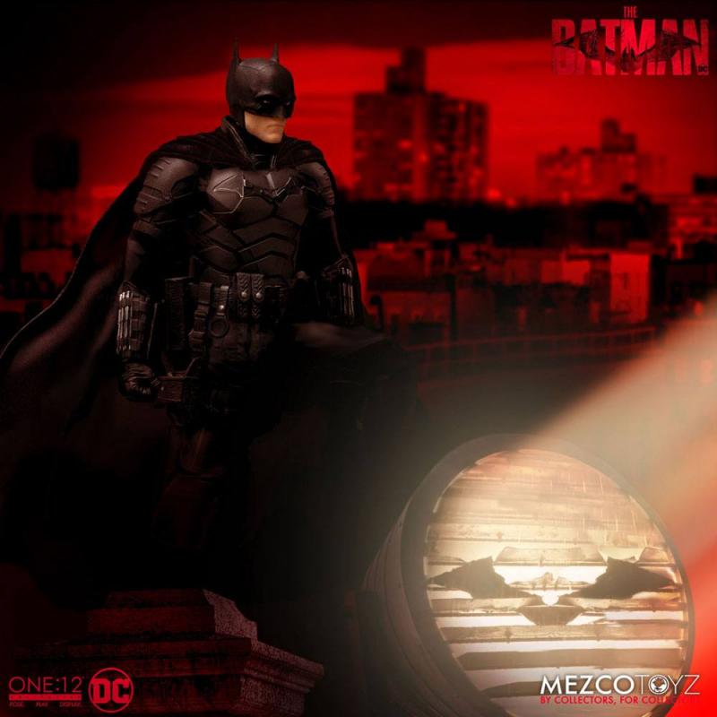 The Batman: The Batman 1/12 Action Figure - Mezco Toys