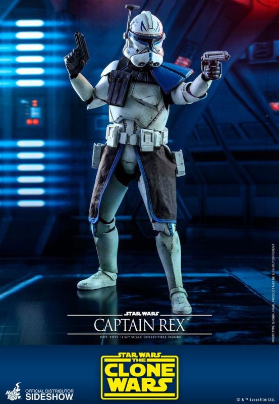 Star Wars The Clone Wars Action Figure 1/6 Captain Rex 30 cm