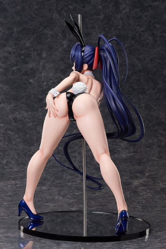High School DxD HERO PVC Figure 1/4 Akeno Himejima: Bare Leg Bunny Ver. 2nd 41 cm 4